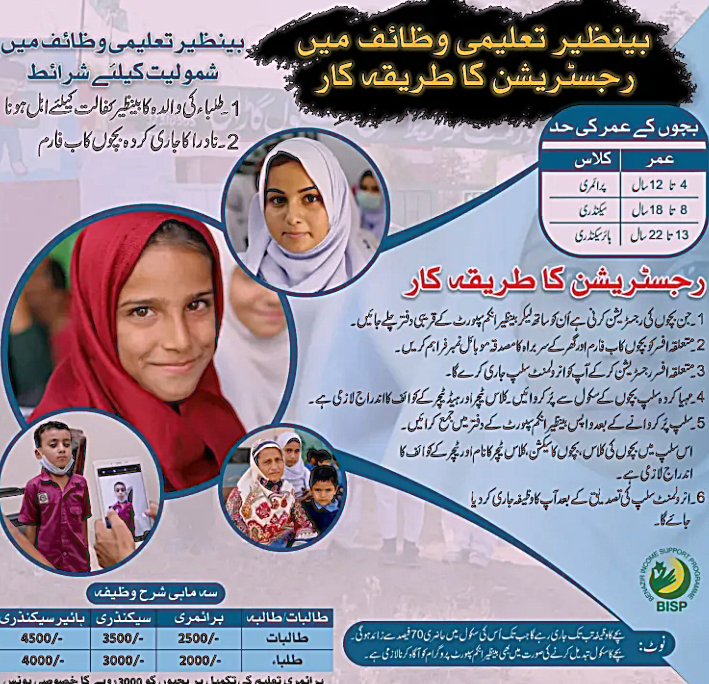 BISP Taleemi Wazaif